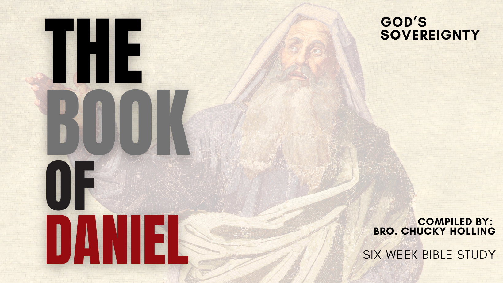 Daniel – Bible Study Cover (Facebook Cover) – 3Ps Christian Ministries